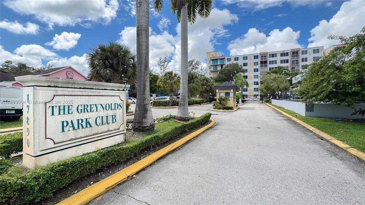 Secured entrance with FOB