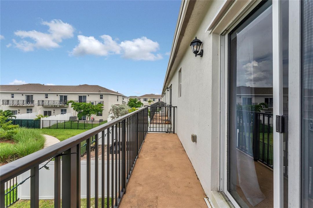 Master bedroom Balcony