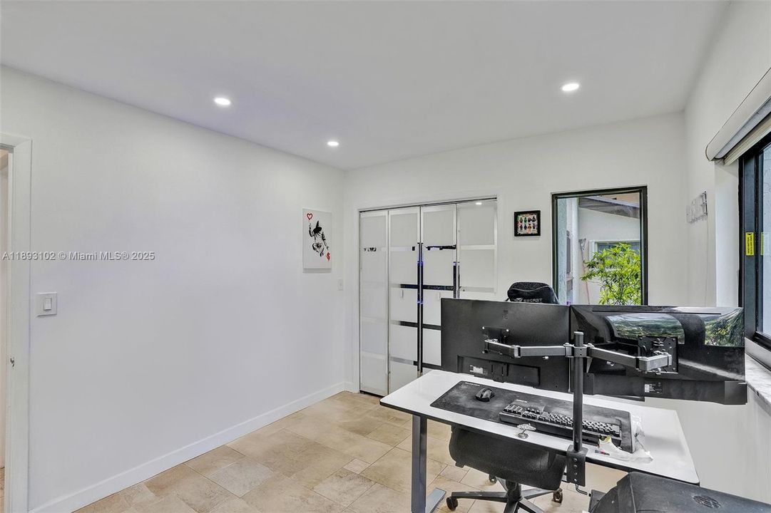 Third Bedroom/Office located on First Floor