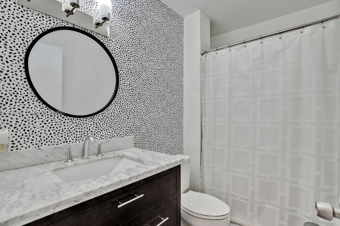 Third Bathroom Located on First Floor