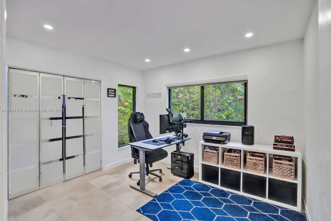 Third Bedroom/Office Located on First Floor