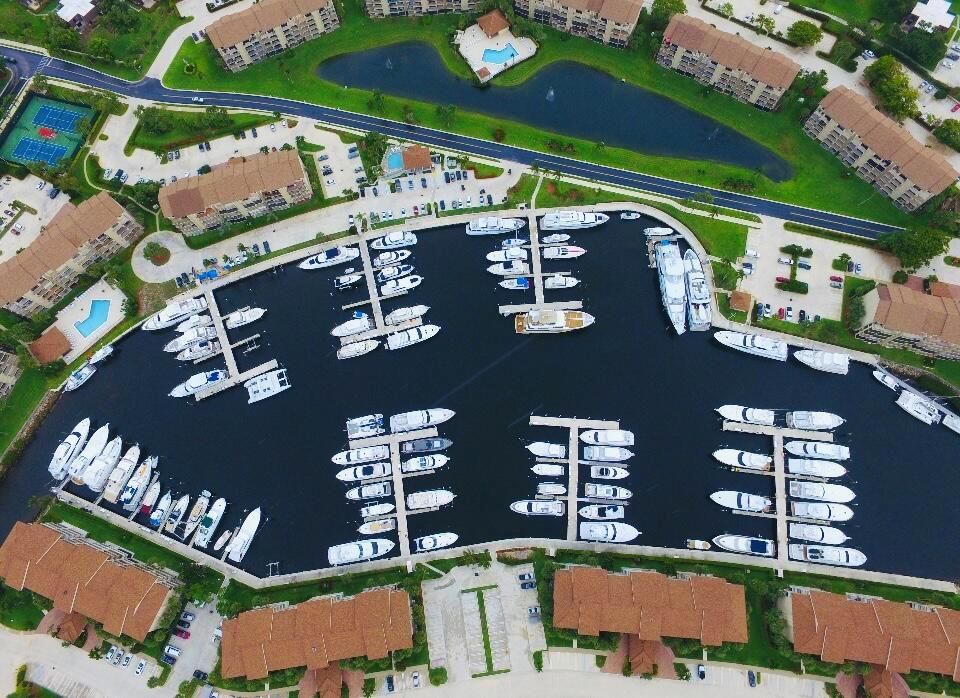 Aerial of Marina