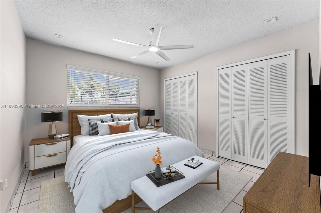 2nd Bedroom - Staged