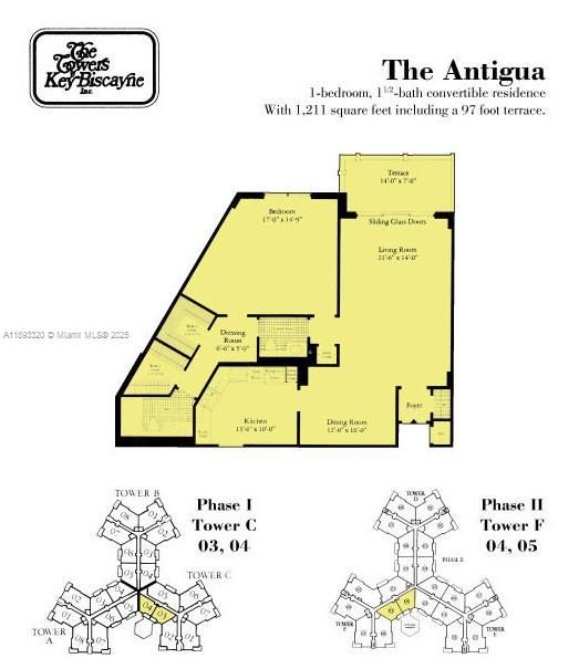 待售: $844,000 (1 贝兹, 1 浴室, 1114 平方英尺)