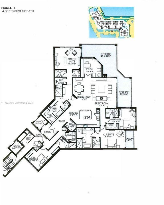 Active With Contract: $4,590,000 (4 beds, 4 baths, 3849 Square Feet)