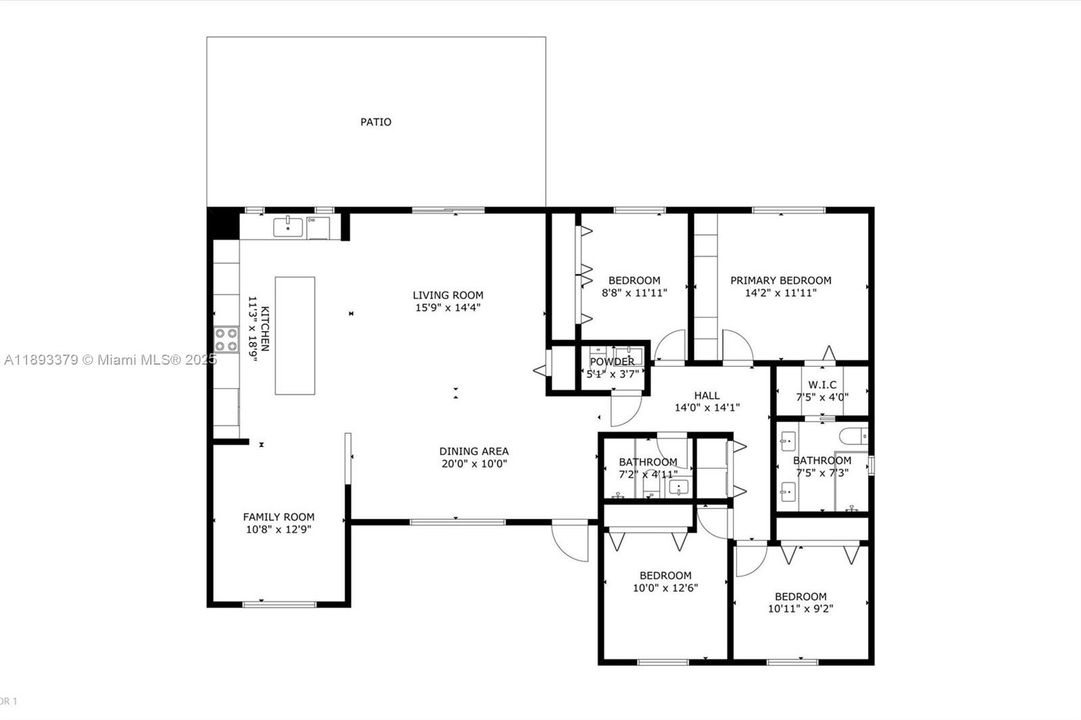 En Venta: $1,359,000 (4 camas, 2 baños, 1805 Pies cuadrados)