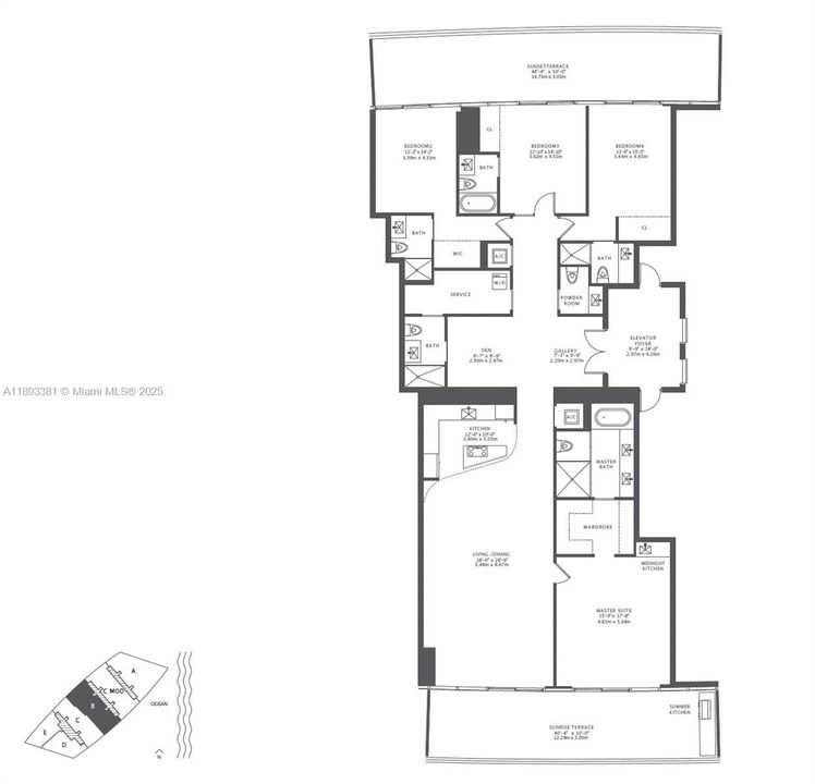 На продажу: $5,290,000 (4 спален, 5 ванн, 2682 Квадратных фут)