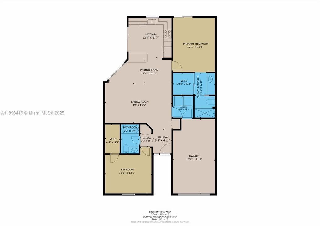 Recently Sold: $290,000 (2 beds, 2 baths, 1171 Square Feet)