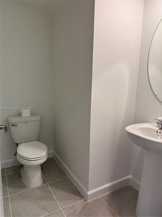 Half Bathroom 1st floor