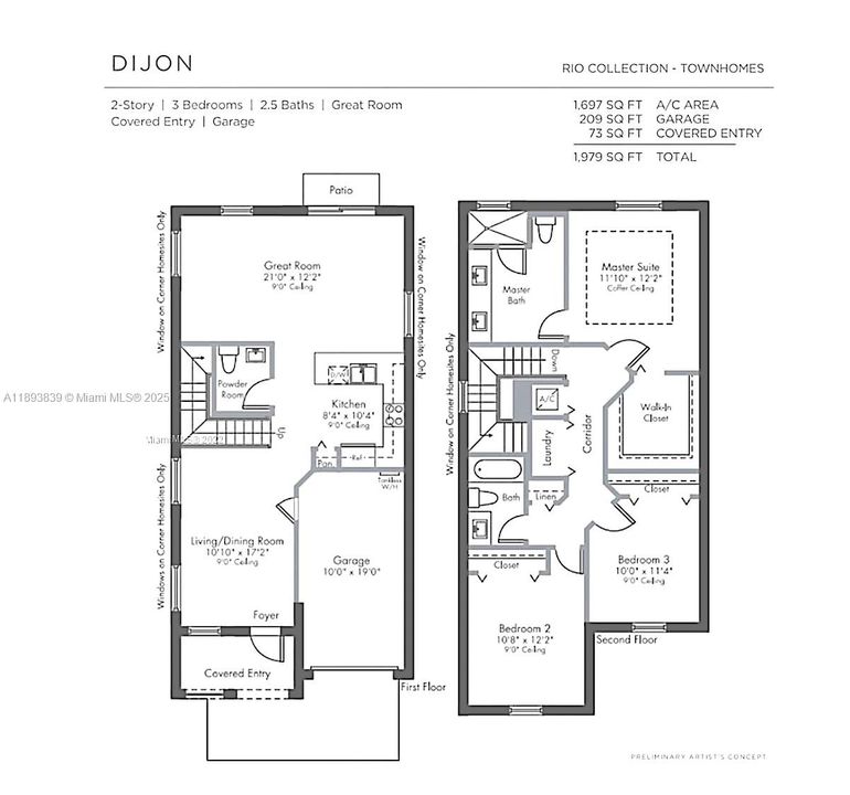 出租: $2,600 (3 贝兹, 2 浴室, 1695 平方英尺)