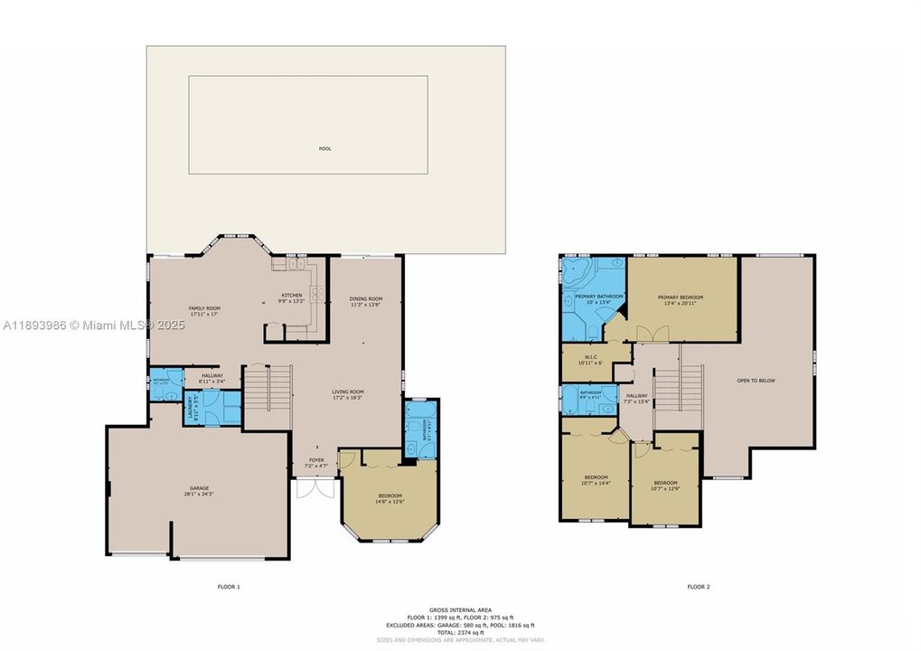 En Venta: $700,000 (4 camas, 3 baños, 2578 Pies cuadrados)