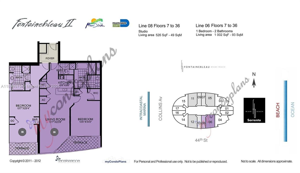Active With Contract: $830,000 (0 beds, 1 baths, 526 Square Feet)