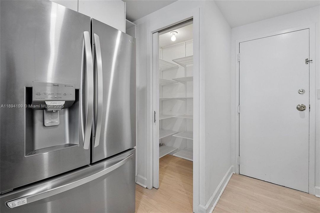 Kitchen Pantry Closet for all the extras!