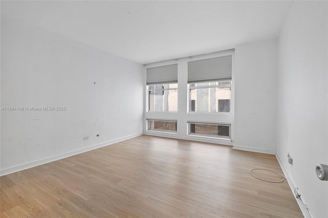 Primary Bedroom with window view