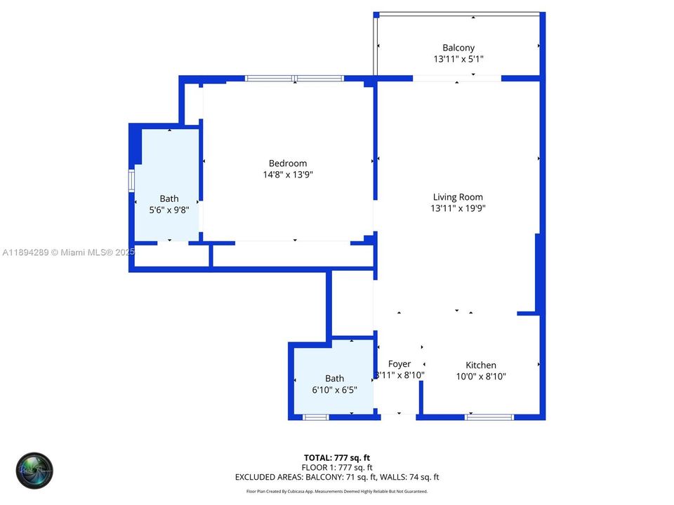 For Sale: $180,000 (1 beds, 1 baths, 734 Square Feet)
