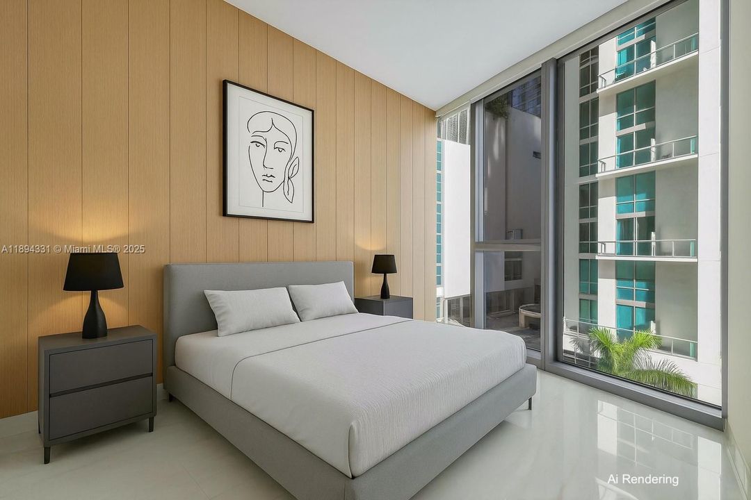 3er Bedroom. For ilustration only