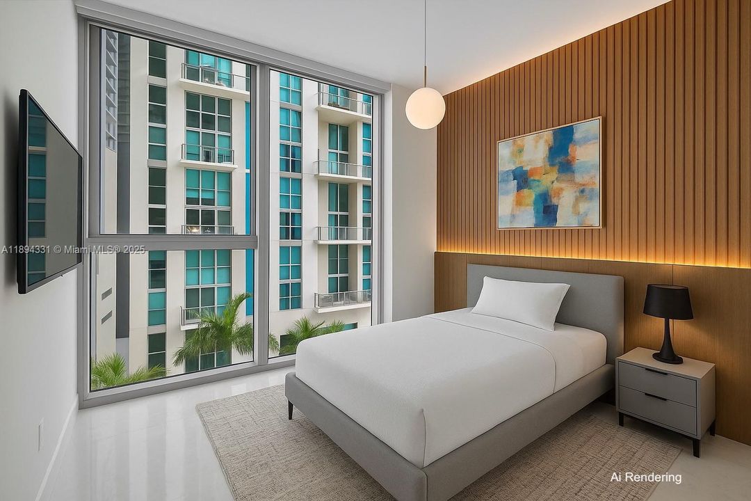 4th Bedroom. For ilustration only