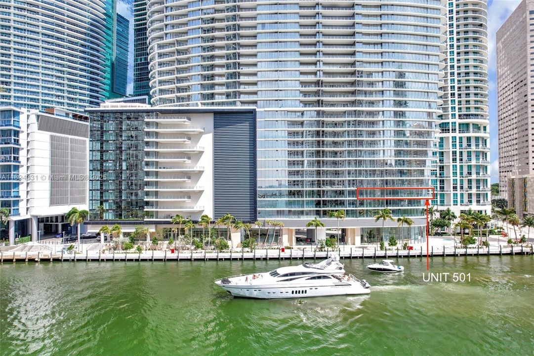 VIEW TO THE POOL DECK