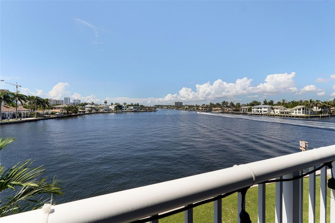 Breathtaking Views down the Intracoastal