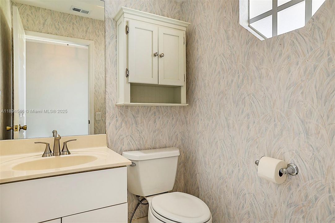 1/2 Bathroom on main living areas.