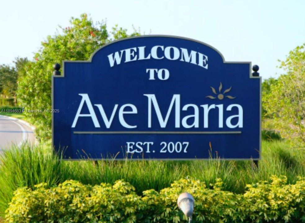 Award-winning Ave Maria master-planned community