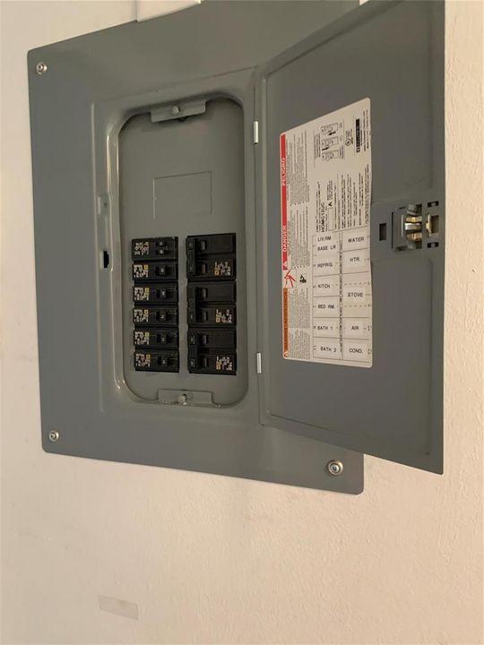 New Electrical Panel.