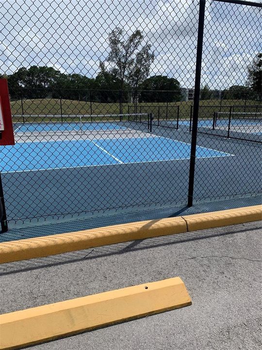 Pickle Ball Court.