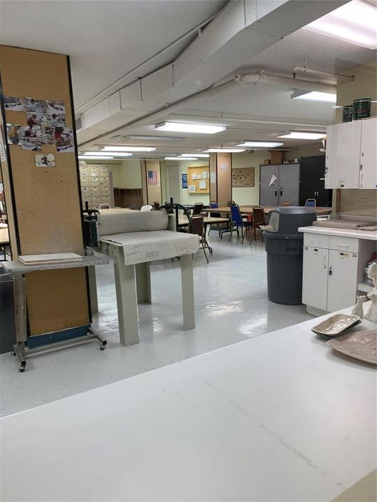Craft Room in Club House.