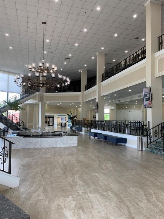 Main Entrance into Club House.