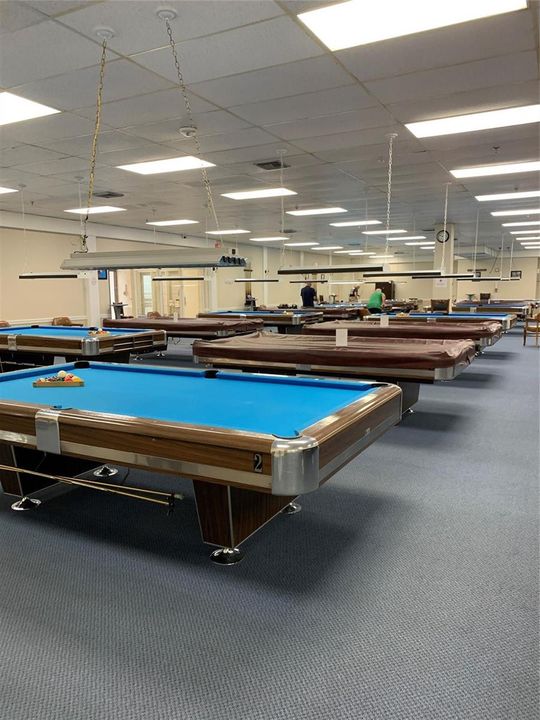 Pool Room.