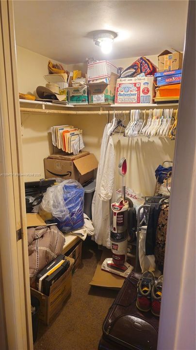 Master Walk-In Closet