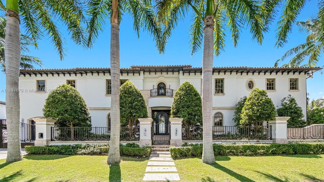 North Bay Island gated mansion
