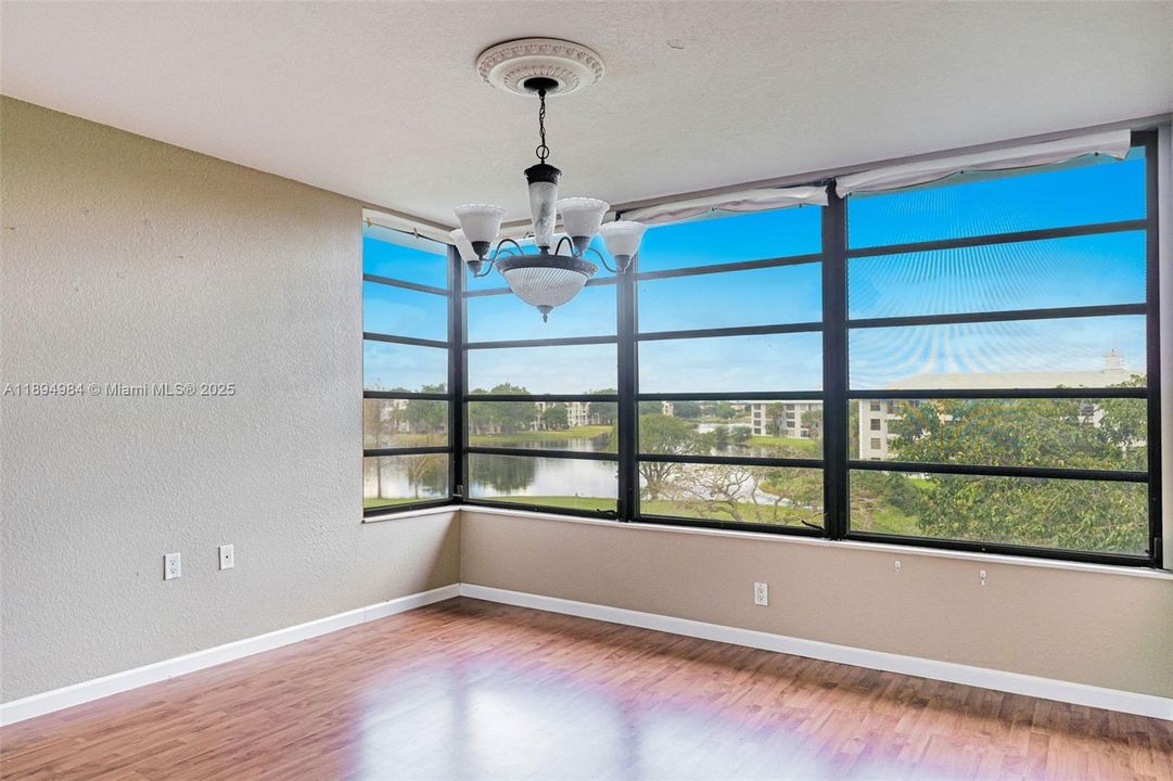 Water view from Living room