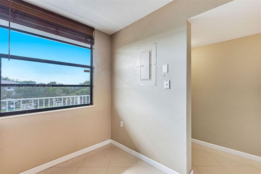 View from kitchen window