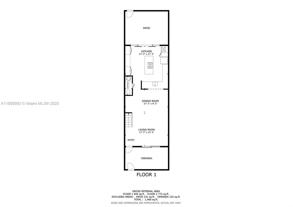 合同活跃: $419,000 (2 贝兹, 1 浴室, 1482 平方英尺)