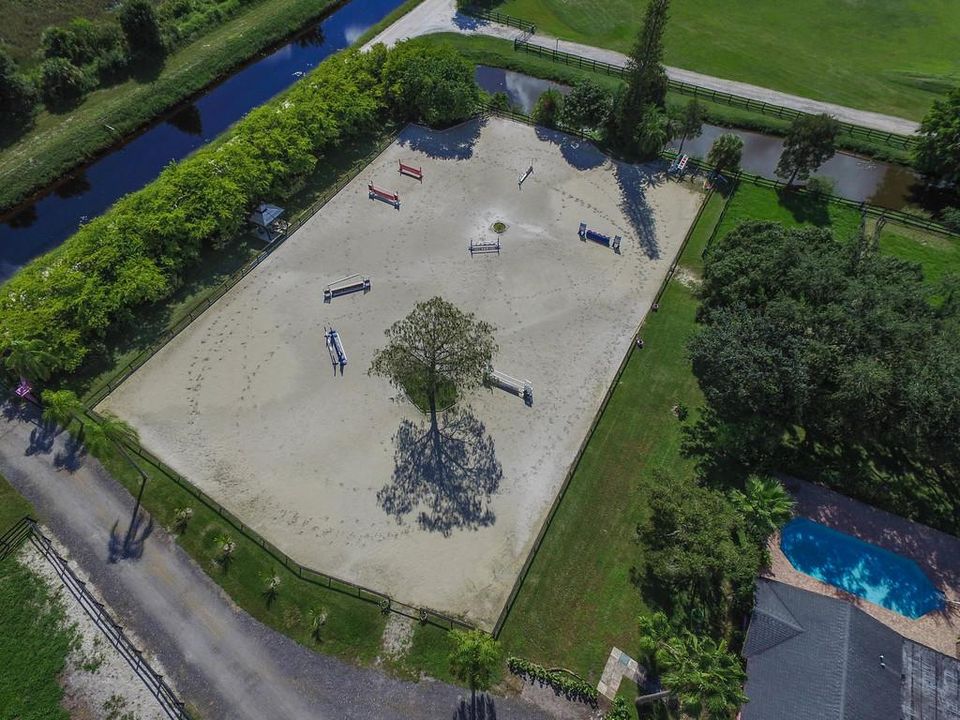 Ring 220ft by 180ft