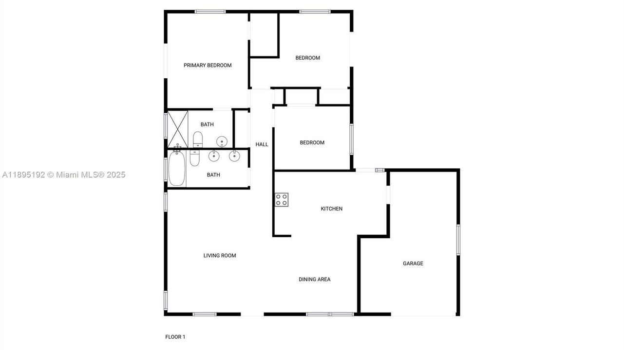 合同活跃: $3,800 (3 贝兹, 2 浴室, 1270 平方英尺)