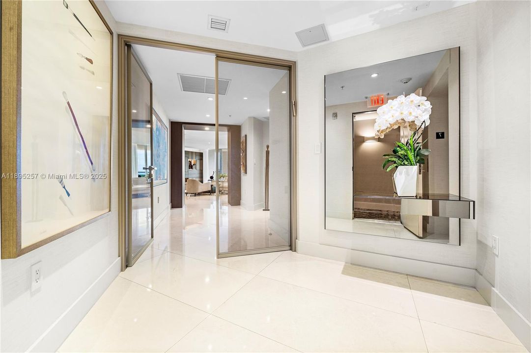 Direct elevator entry