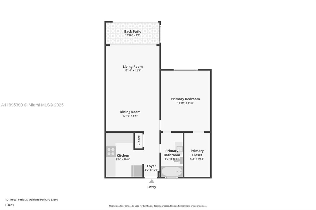 Active With Contract: $148,000 (1 beds, 1 baths, 750 Square Feet)