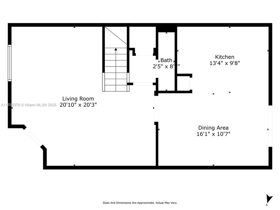 На продажу: $520,000 (3 спален, 2 ванн, 1612 Квадратных фут)