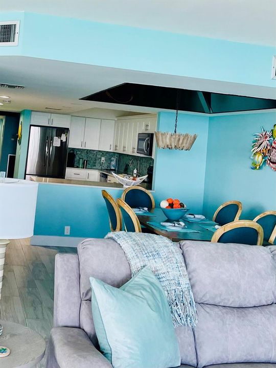 Open Living Dining Area