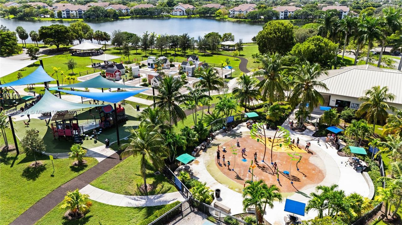 Welleby Park - Located 0.7 miles from home.  Kid's Safety Town, Playground and Splash Pad.