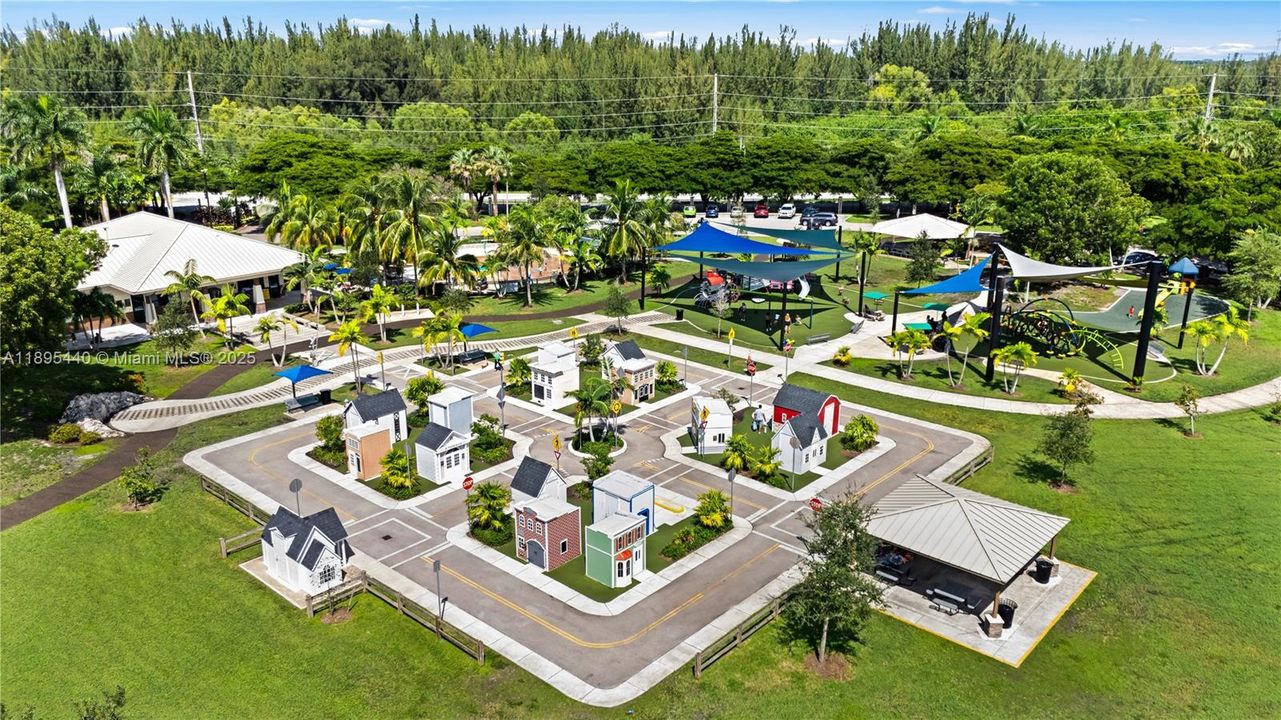 Welleby Park - Located 0.7 miles from home.  Kid's Safety Town, Playground and Splash Pad.