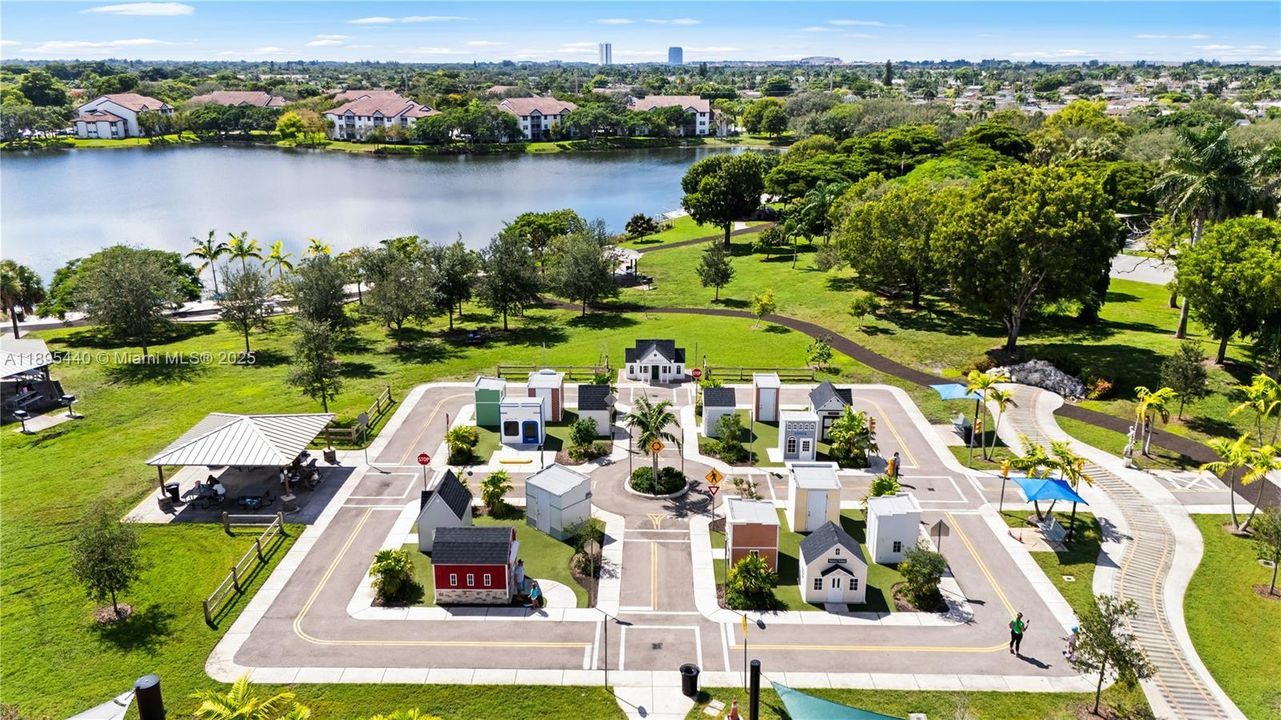 Welleby Park - Located 0.7 miles from home.  Kid's Safety Town.