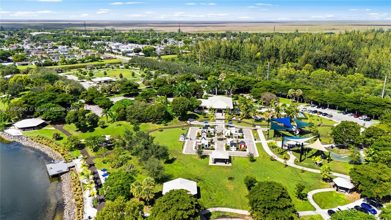 Welleby Park - Located 0.7 miles from home.  Kid's Safety Town, Playground and Splash Pad and Dog Park.