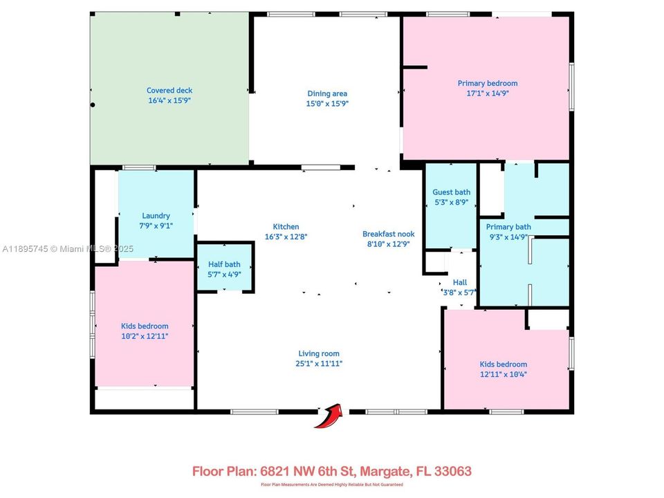 最近售出: $539,999 (3 贝兹, 3 浴室, 1509 平方英尺)