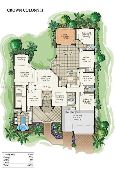 Active With Contract: $1,625,000 (6 beds, 4 baths, 3756 Square Feet)