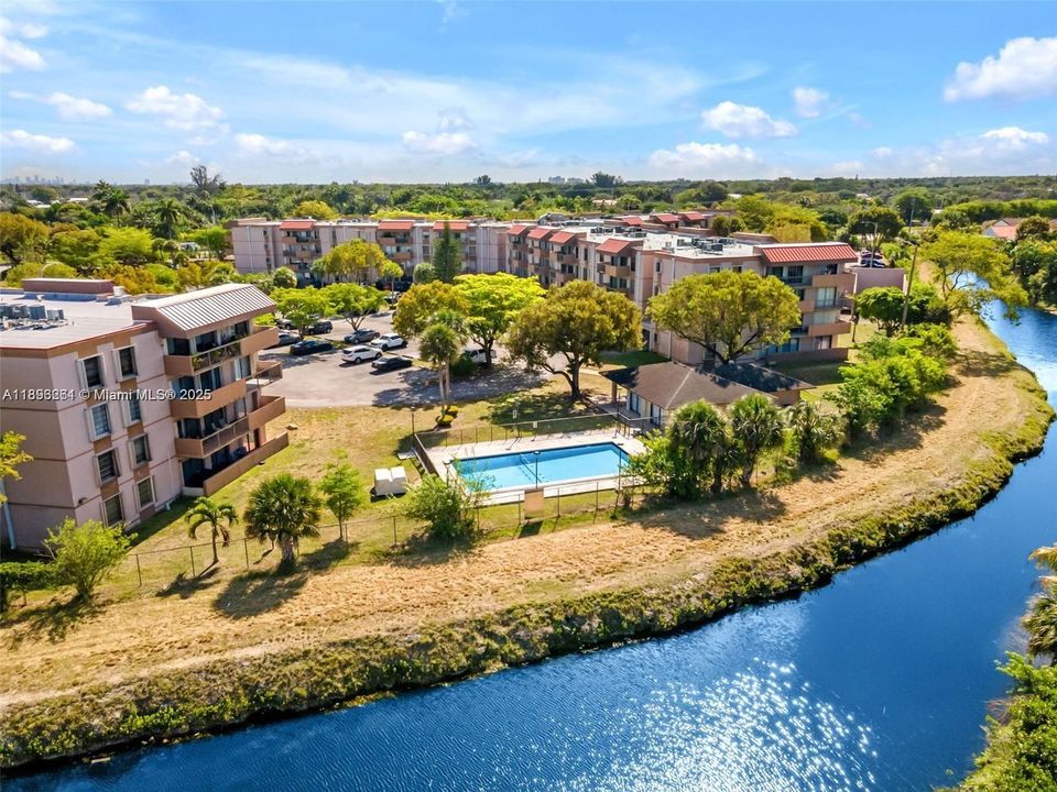 Pool #2 with canal views