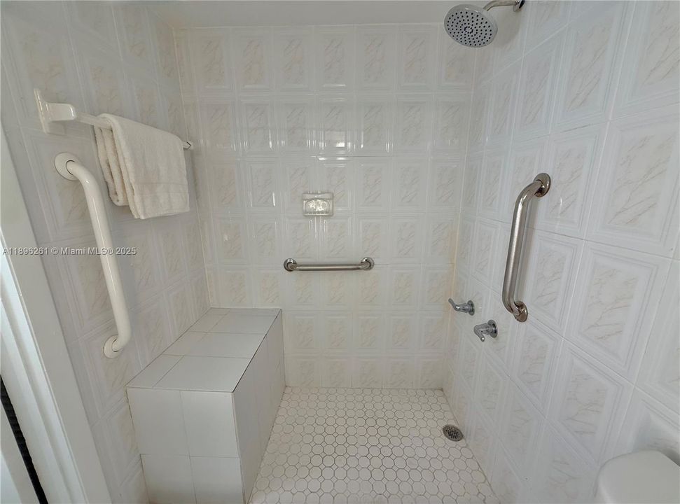 2nd bath accessible shower