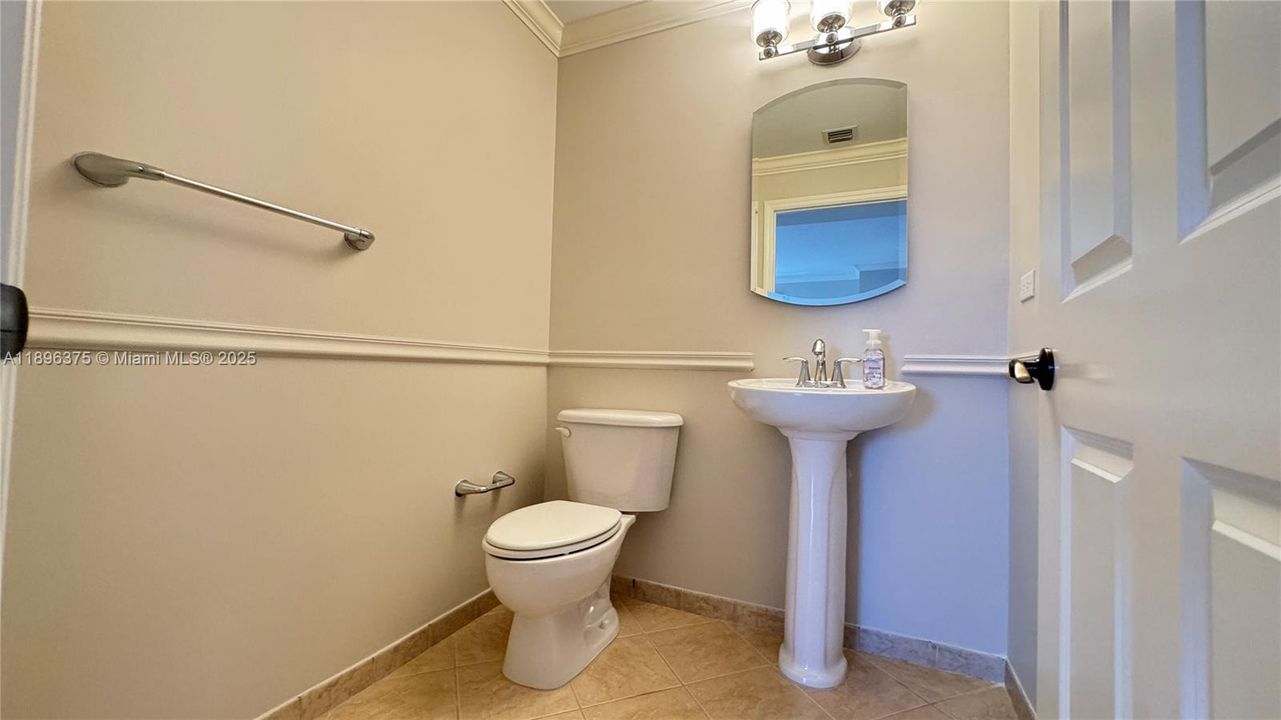 third bathroom (half)